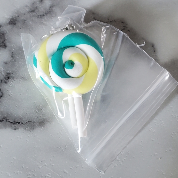 Swirl Lollipop Earrings - Picture 4 of 5